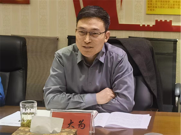 株洲國投集團黨委副書(shū)記、總經(jīng)理許大為一行赴子公司調研