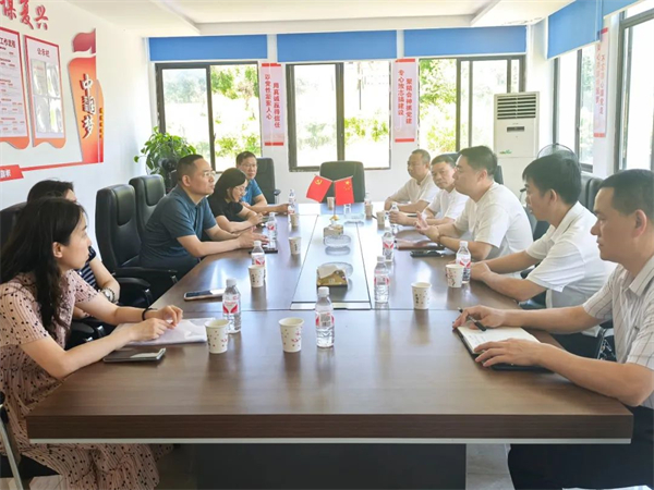 市國資委黨委委員、副主任龍偉鋼一行調研國投·服飾創(chuàng )意產(chǎn)業(yè)園